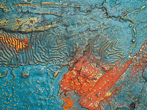 Lacquer painting