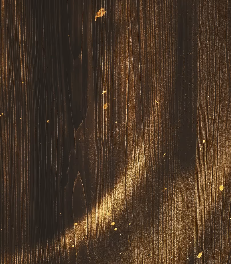 Abstract lacquer painting